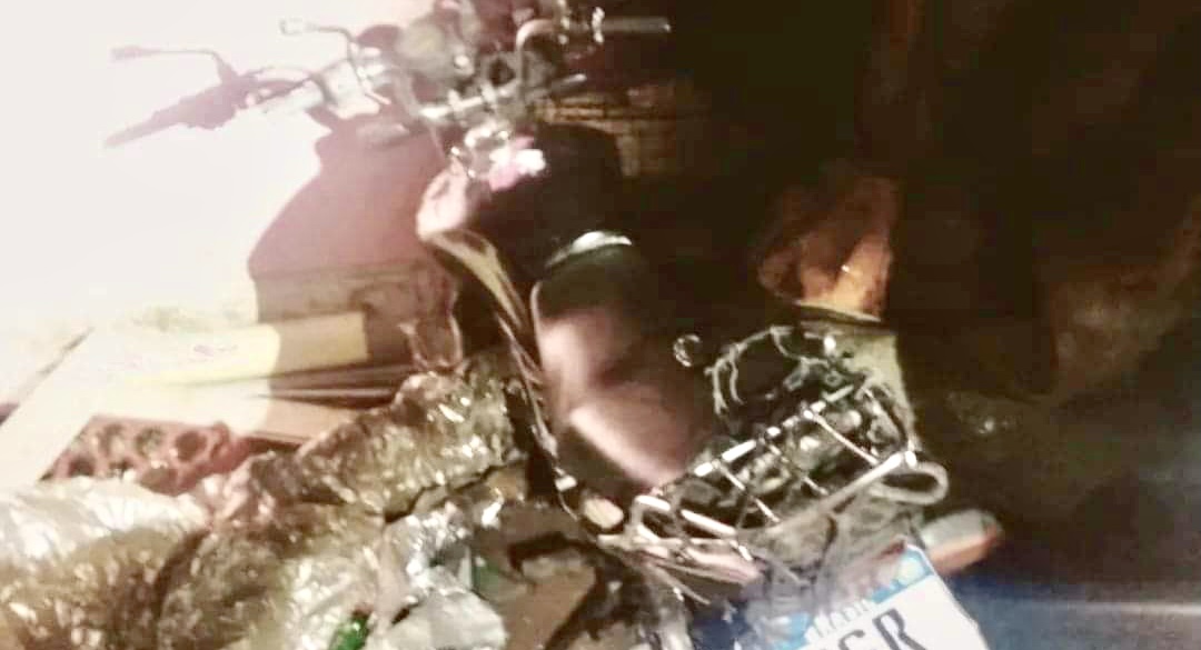 Polícia Militar recupera motocicleta furtada